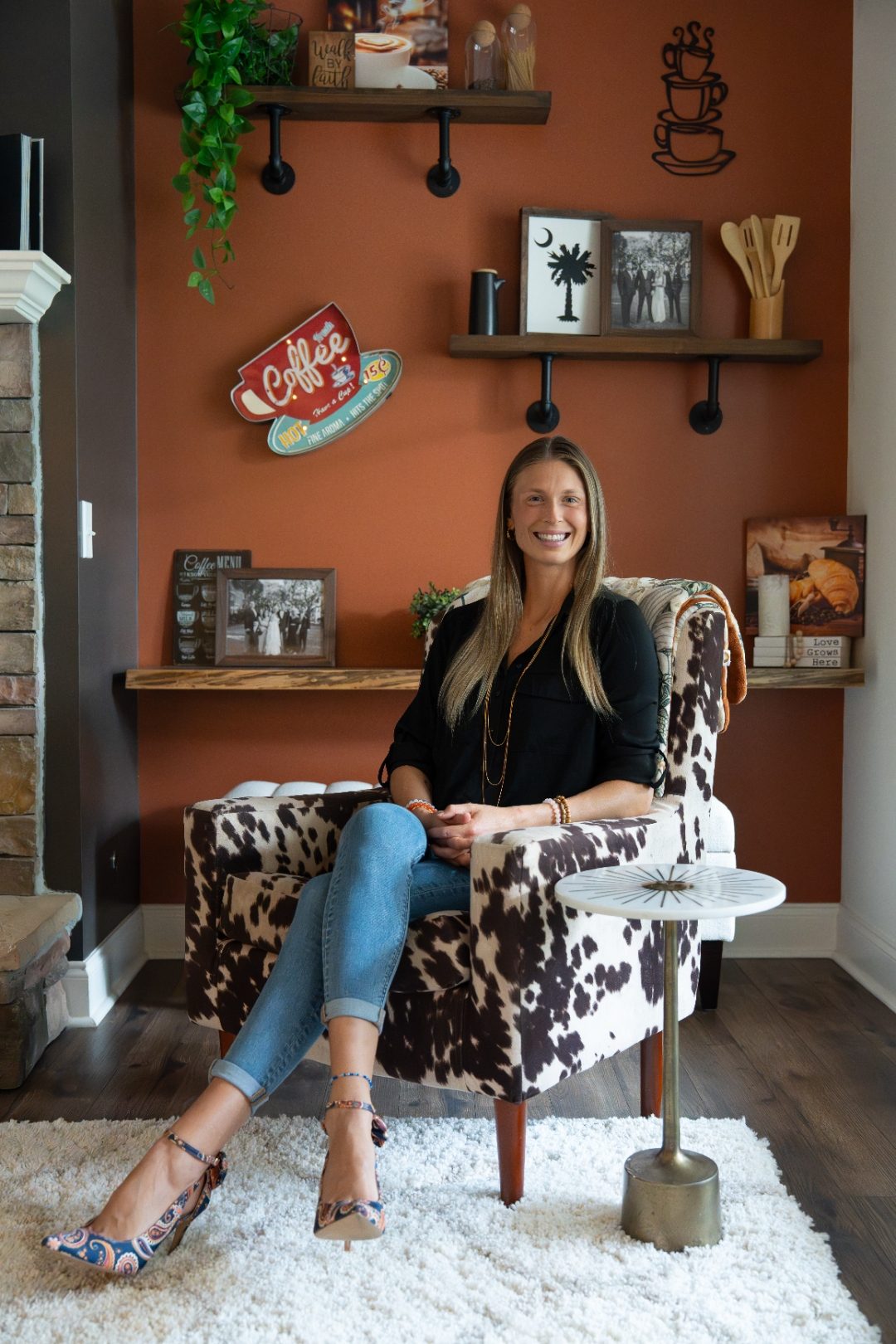 Jordan Folsom, Certified Interior Decorator and founder of Envision Interiors